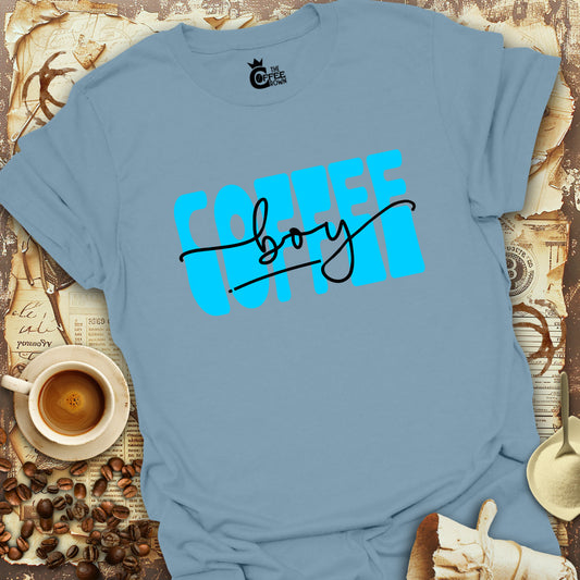 T-Shirt - Coffee Boy in Blue