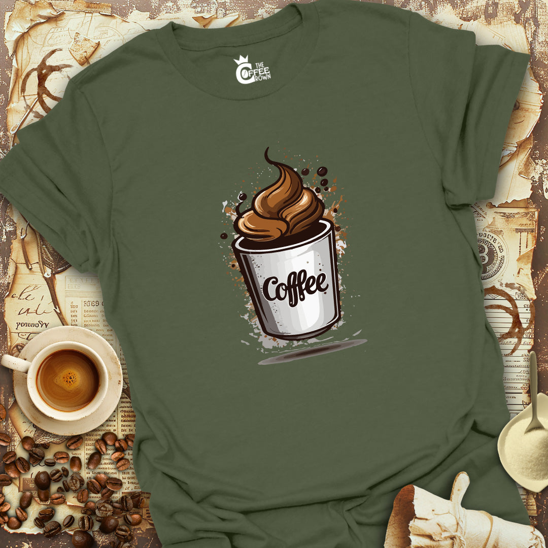 T-Shirt - Coffee Cup