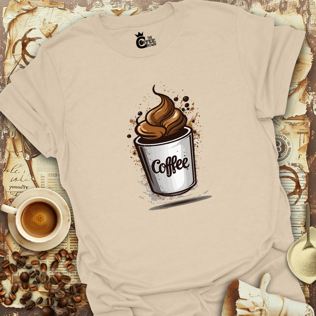 T-Shirt - Coffee Cup