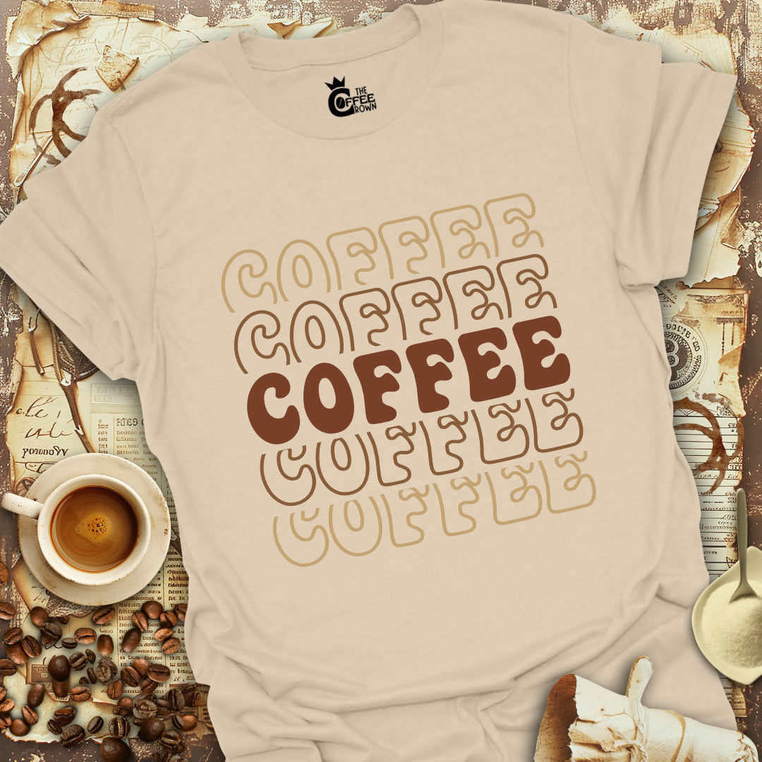 T-Shirt - Coffee Degrade