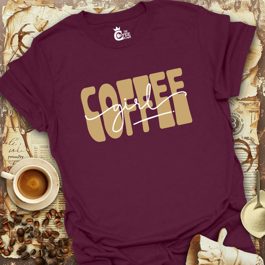 T-Shirt - Coffee Girl