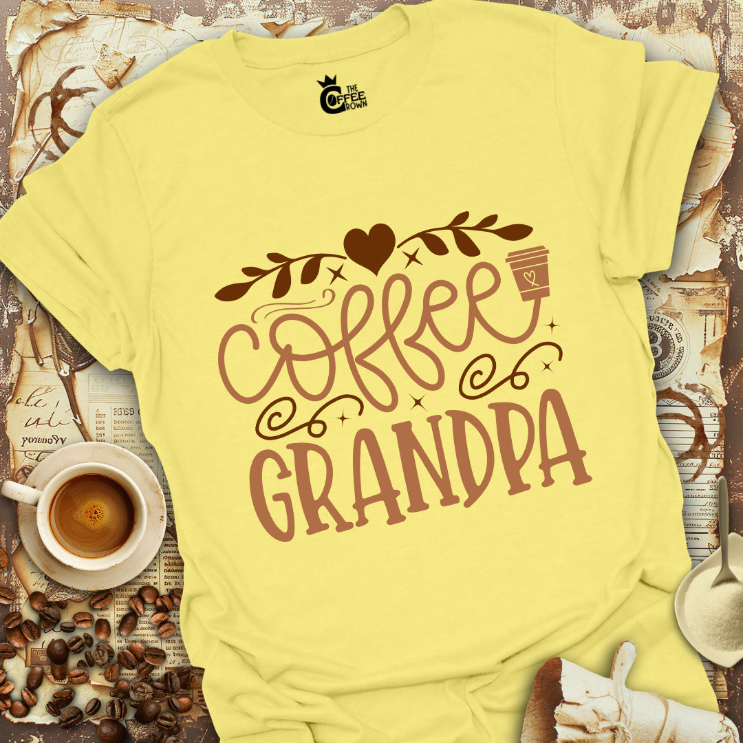 T-Shirt - Coffee Grandpa