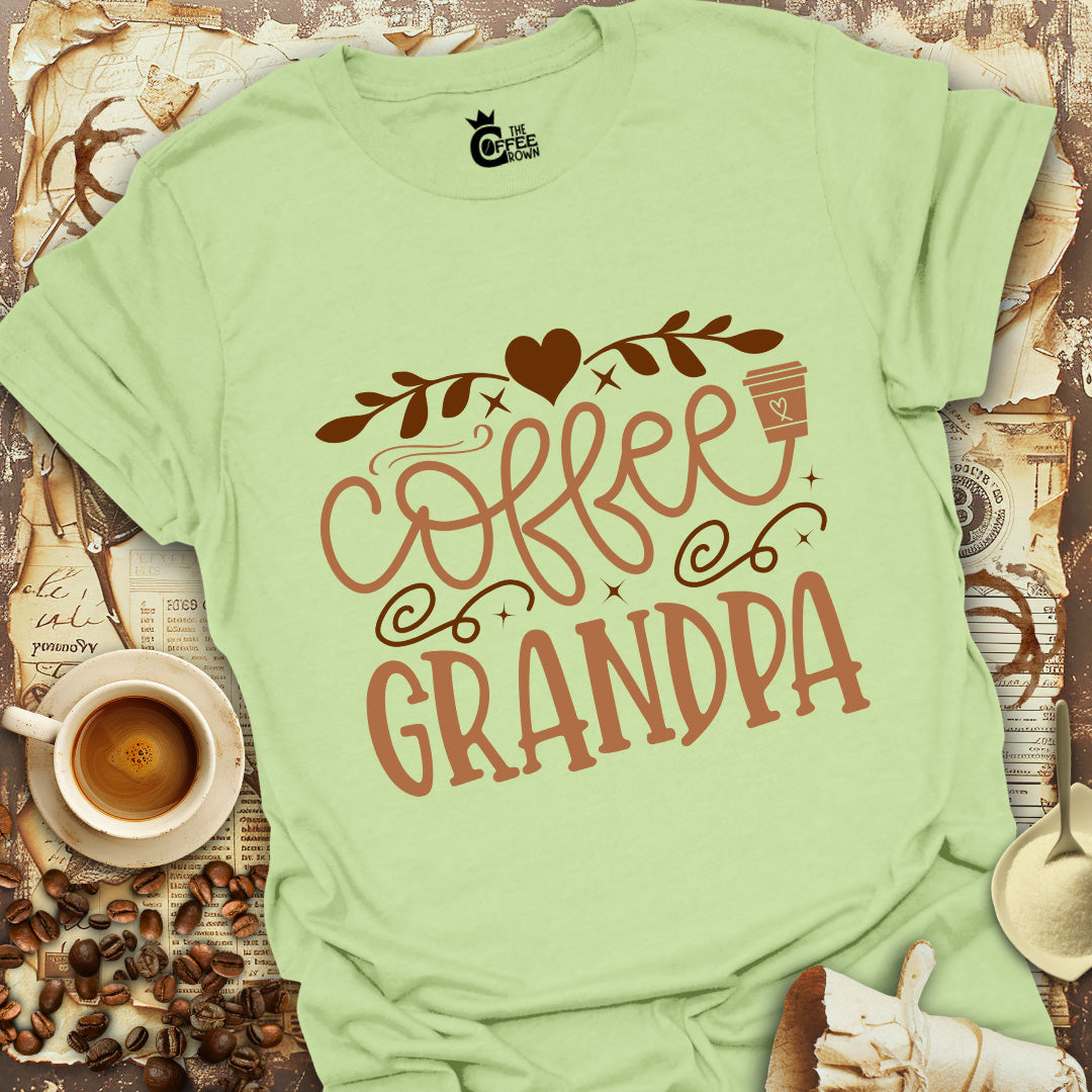 T-Shirt - Coffee Grandpa