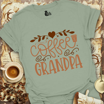 T-Shirt - Coffee Grandpa