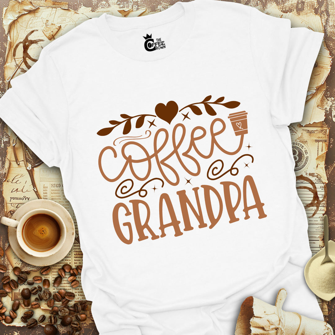 T-Shirt - Coffee Grandpa