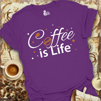 T-Shirt - Coffee is Life