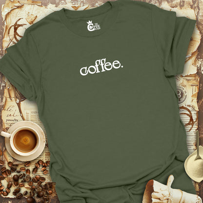 T-Shirt - Coffee Simple Word