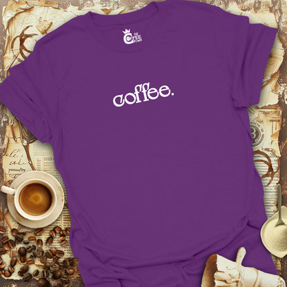 T-Shirt - Coffee Simple Word