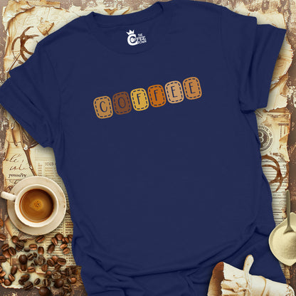 T-Shirt - Coffee Stitches