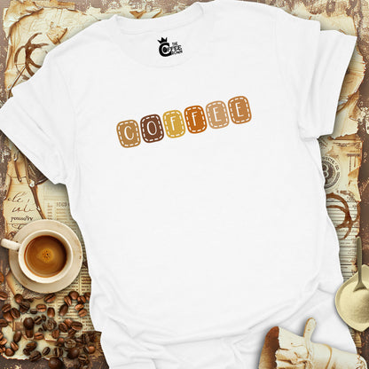 T-Shirt - Coffee Stitches