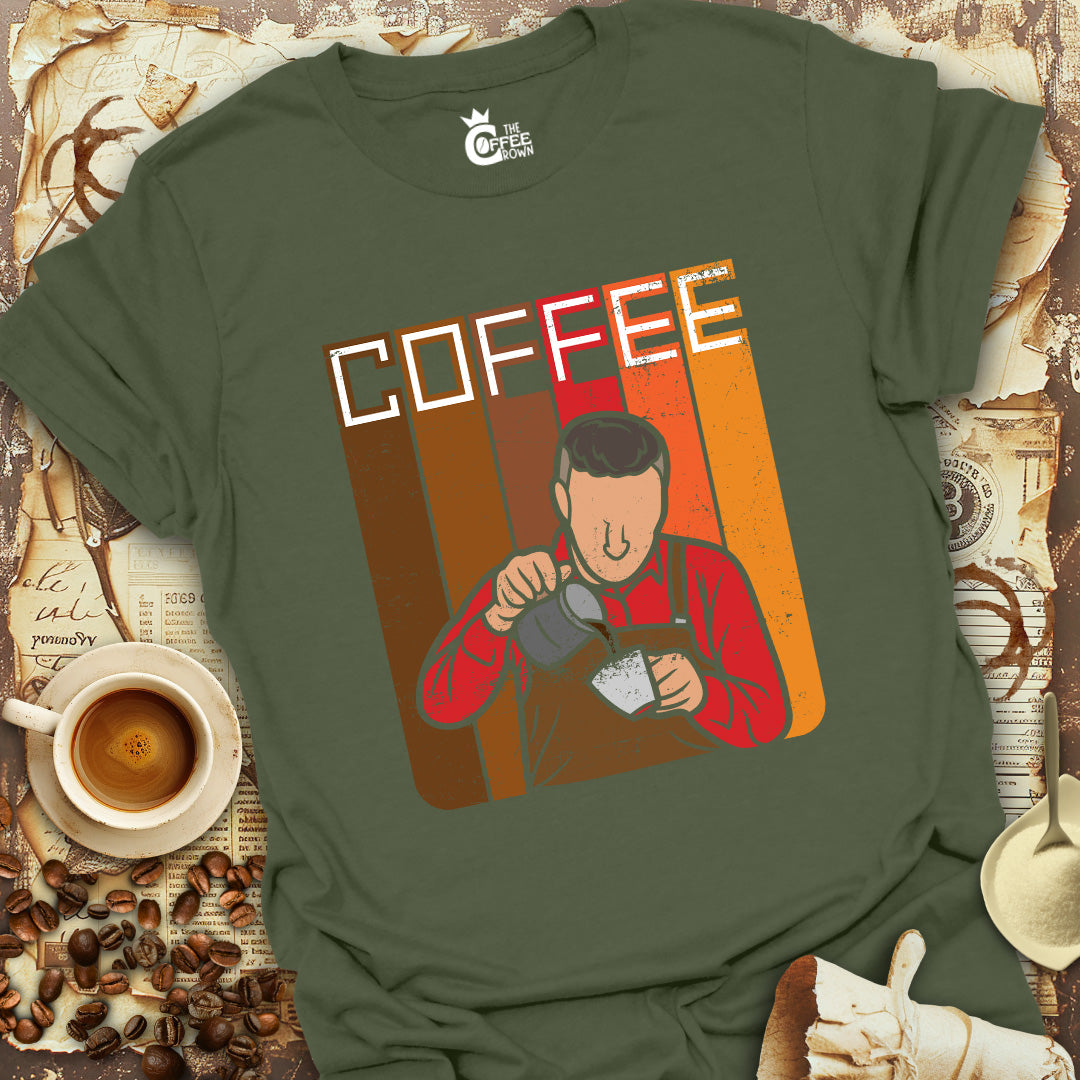 T-Shirt - Coffee Vintage