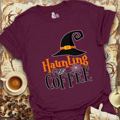 T-Shirt - Haunting For Coffee