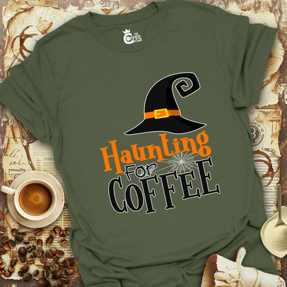 T-Shirt - Haunting For Coffee